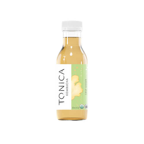 Organic Kombucha Crisp Ginger (12pk)