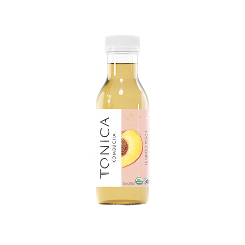 Organic Kombucha Luminous Peach (12pk)