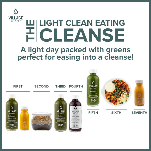 Light Clean Eating Cleanse Village Juicery