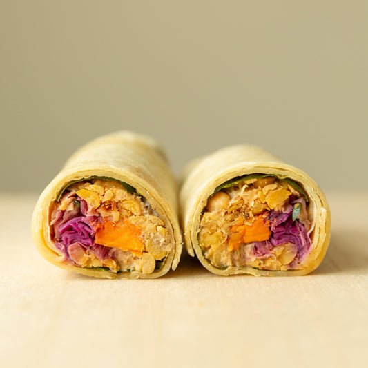 Village Juicery Falafel Wrap