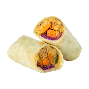 Village Juicery Falafel Wrap