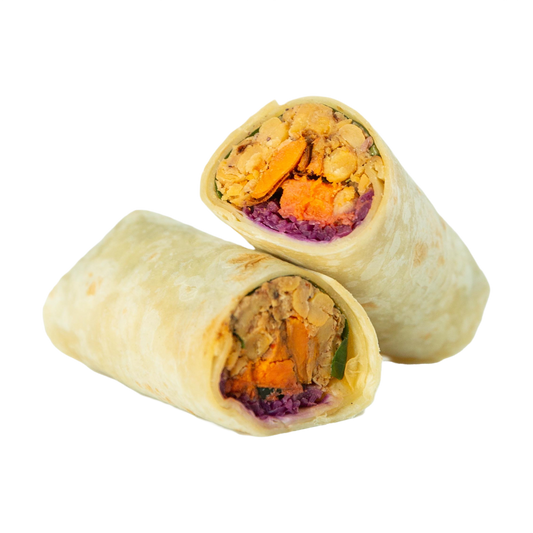 Village Juicery Falafel Wrap