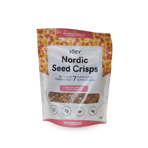 Joey Nordic Seed Crisps - Saffron & Pink Salt