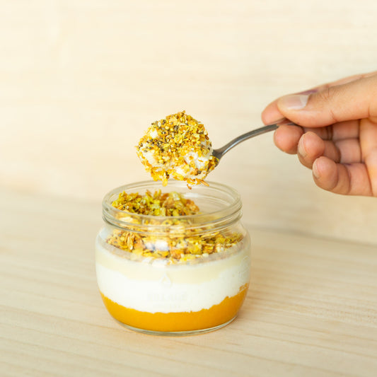 Village Juicery Tropical Protein Jar