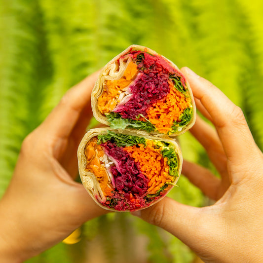 Village Juicery Rainbow Wrap