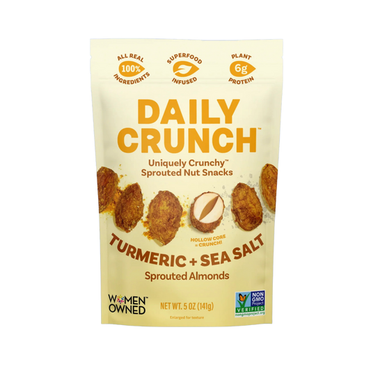 Sprouted Almonds - Turmeric & Sea Salt