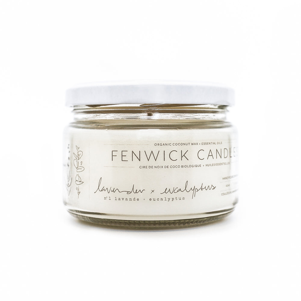 
            
                Load image into Gallery viewer, Fenwick Lavender + Eucalyptus Candle
            
        