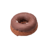 Salted Dark Chocolate Donut