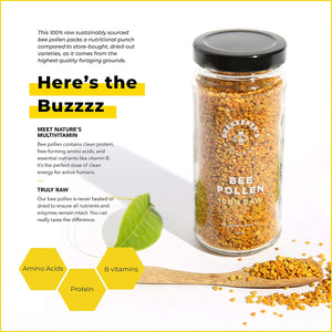 
            
                Load image into Gallery viewer, Beekeeper’s Naturals Bee Pollen - Village Juicery
            
        