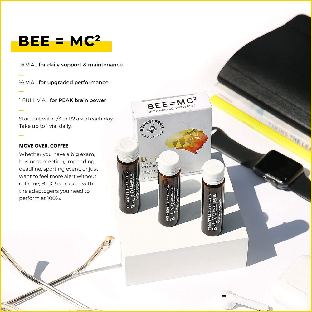 BEEKEEPER'S NATURALS B. Powered - Fuel Your Body & Mind, Helps