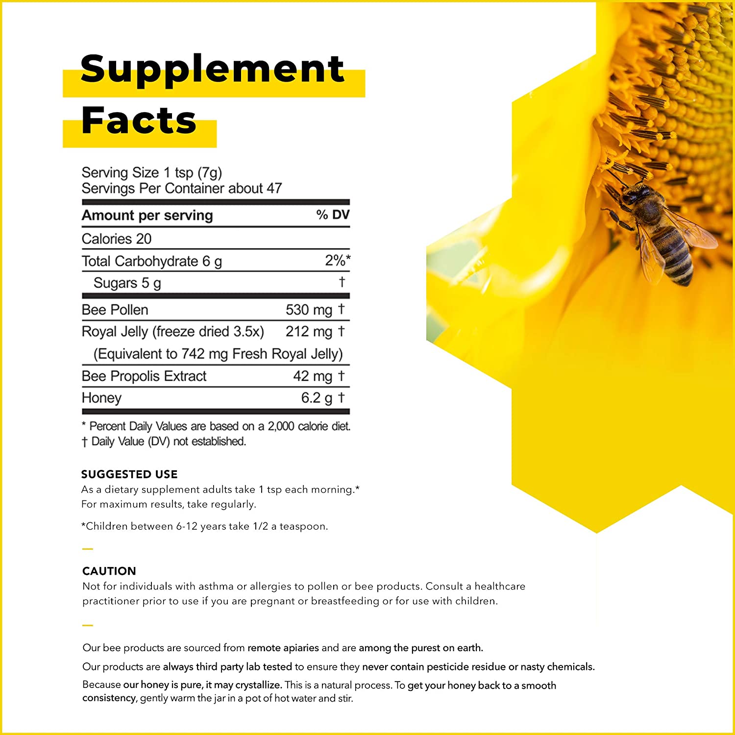 Beekeeper’s Naturals B.Powered Superfood Honey - Village Juicery