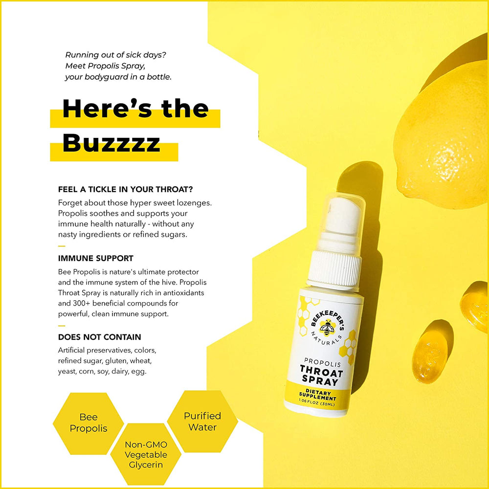 Beekeeper’s Naturals Propolis Spray - Village Juicery