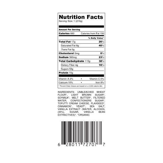 Cinnamon Bun - Village Juicery