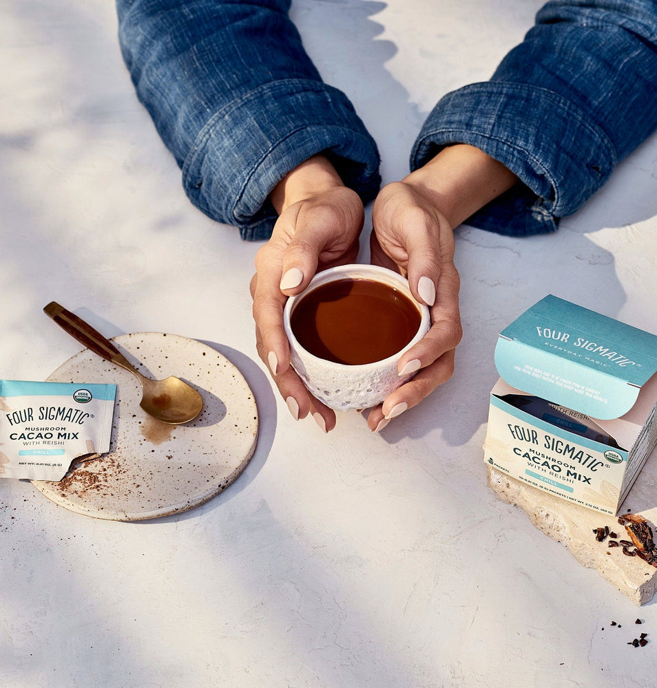 Four Sigmatic - Mushroom Hot Cacao Mix with Reishi - Village Juicery