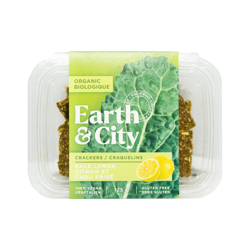 Kale Lemon Pulp Crackers