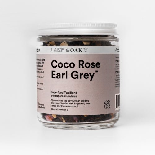Lake & Oak Coco Rose Earl Grey Tea