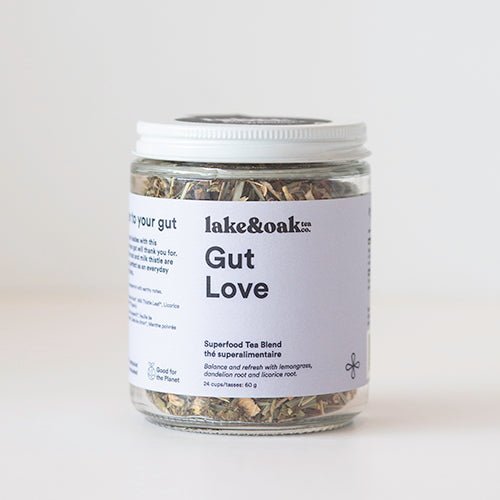 Lake & Oak Gut Love Tea - Village Juicery