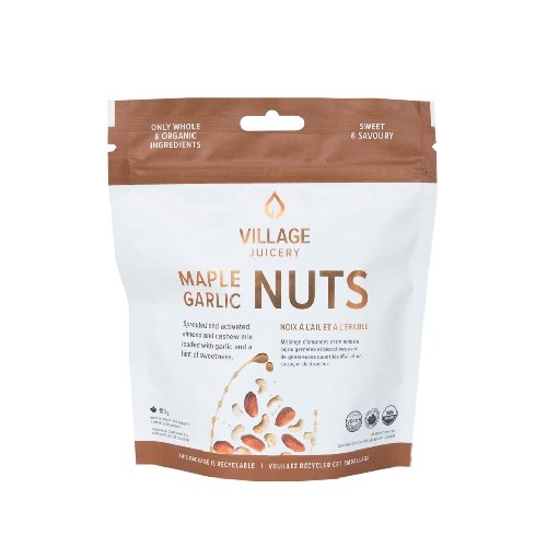 Maple Garlic Nuts