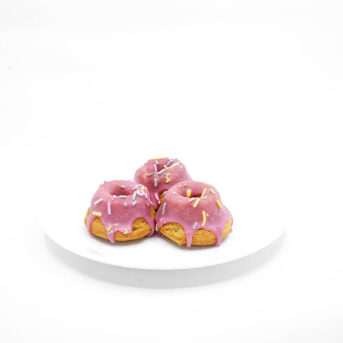 
            
                Load image into Gallery viewer, Mini Vanilla Donut - Village Juicery
            
        