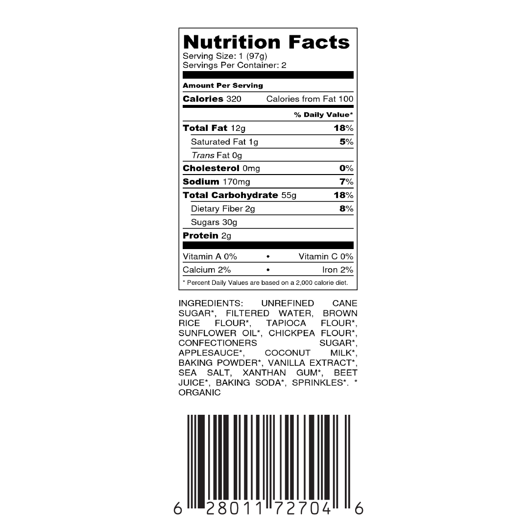 Vanilla Donut - Village Juicery